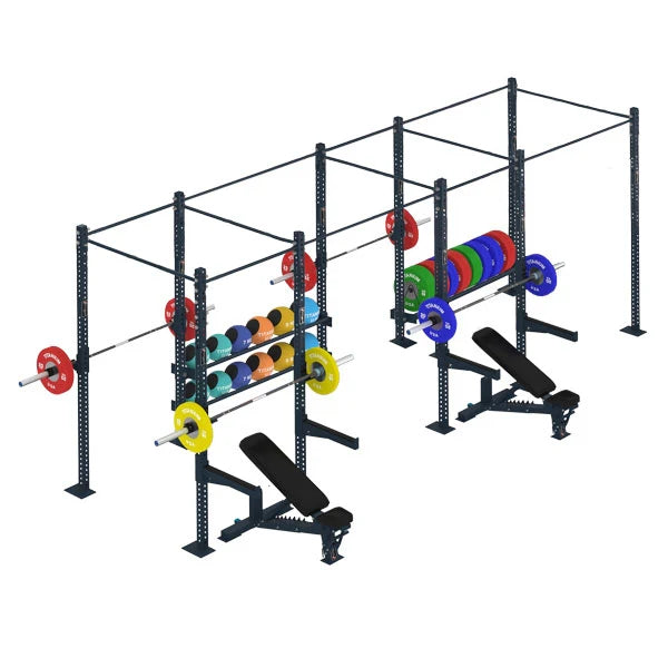 Competition Series 4 Cell Wide Rig with Storage Racks