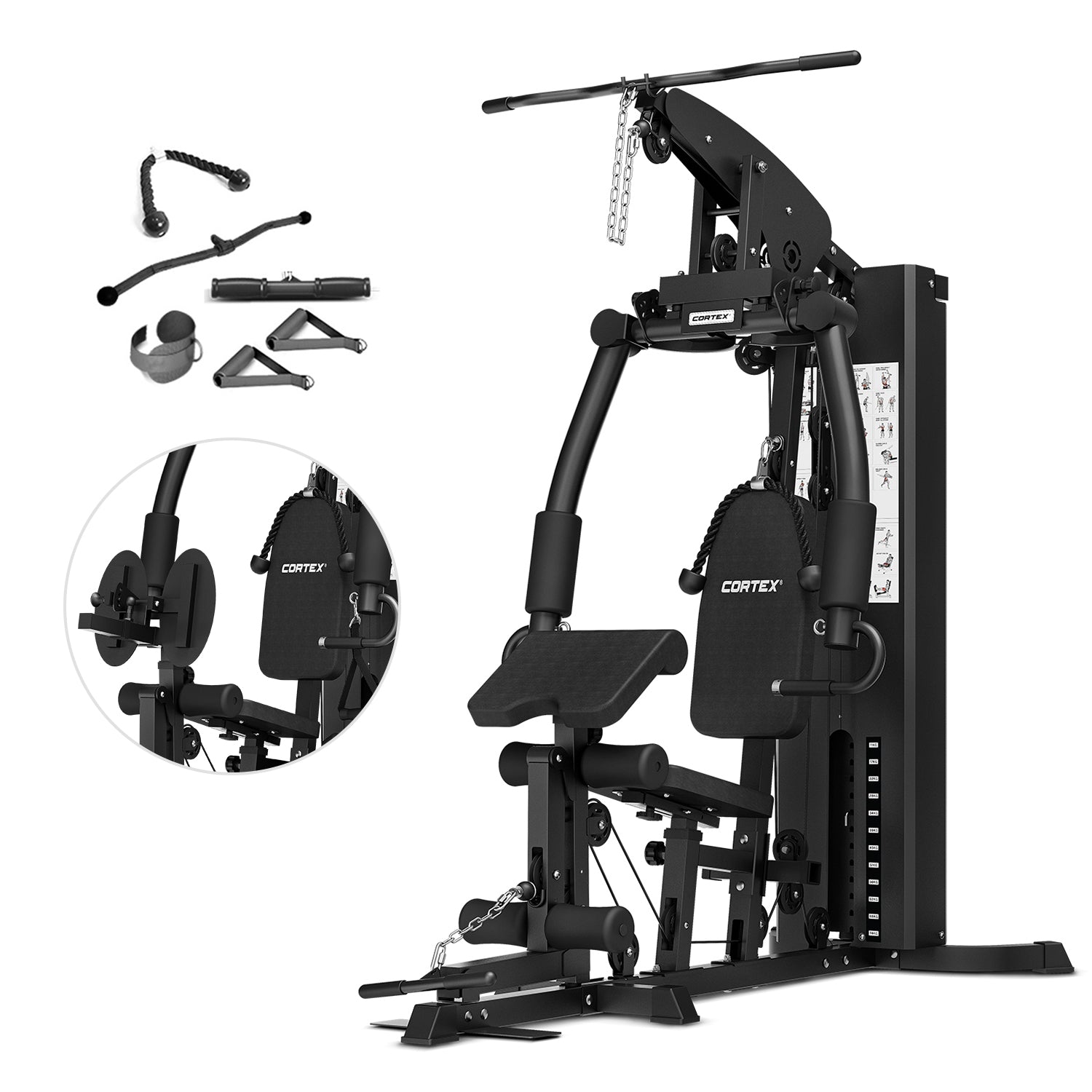 Cortex SS4 Single Station Multi-Function Home Gym