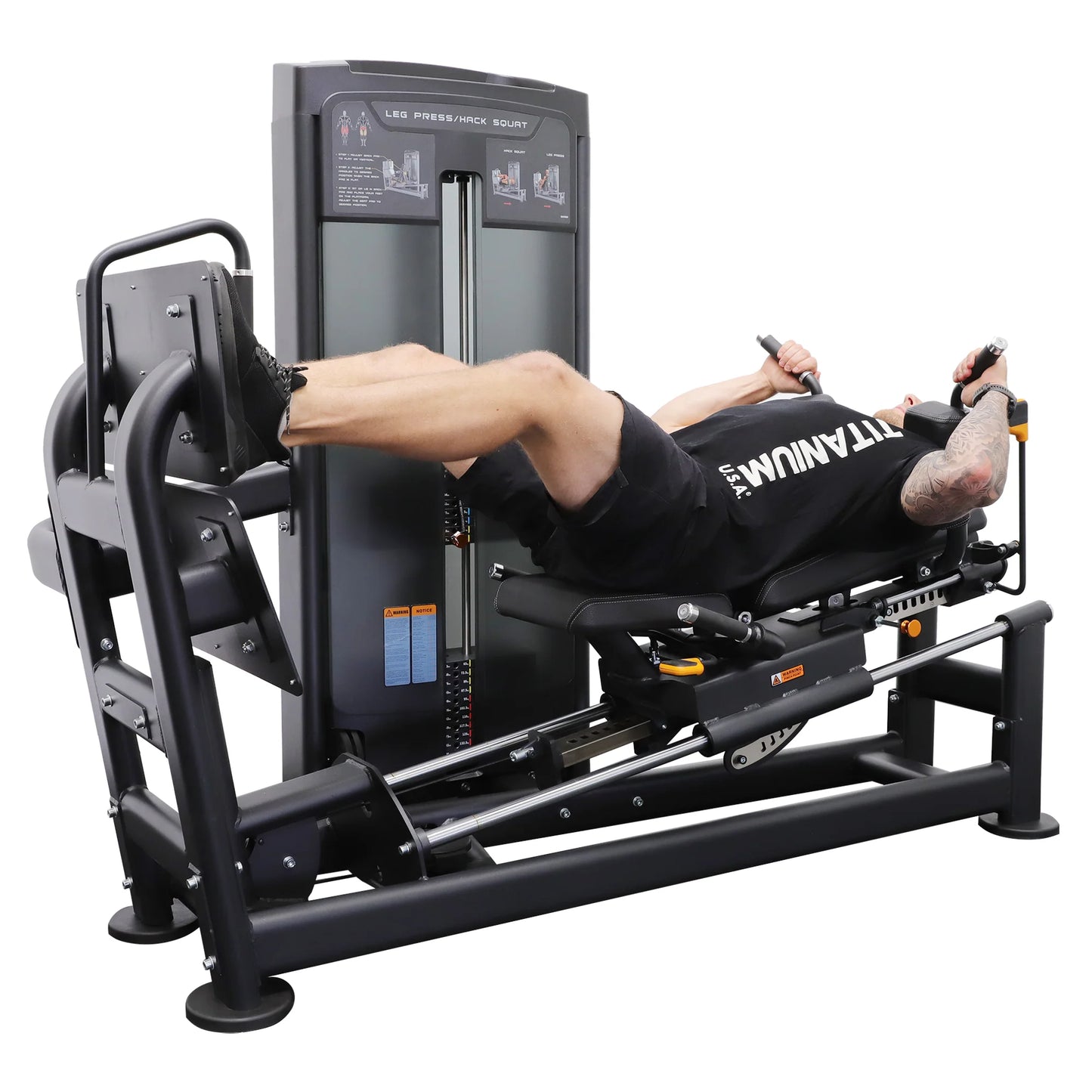 Titanium USA Texas Series Leg Press Hack Squat Machine