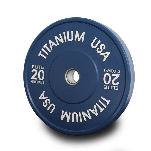 Titanium USA 200kg Elite Series Bumper Plate Package