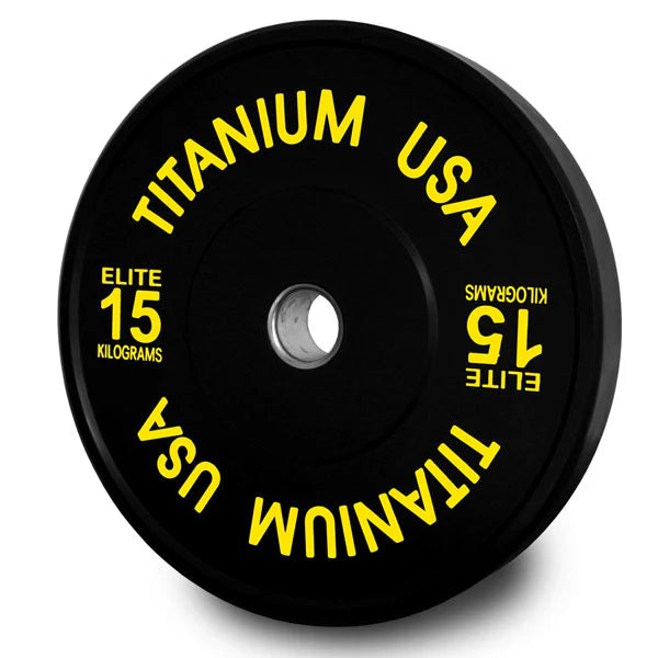 Titanium Stealth 150kg Bumper Plate Package