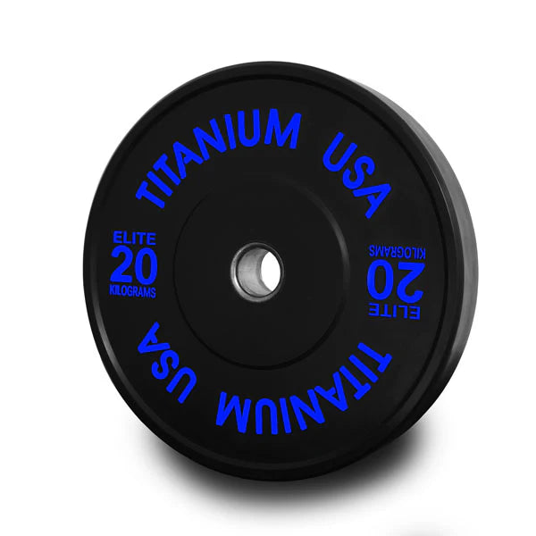 Titanium Stealth 150kg Bumper Plate Package