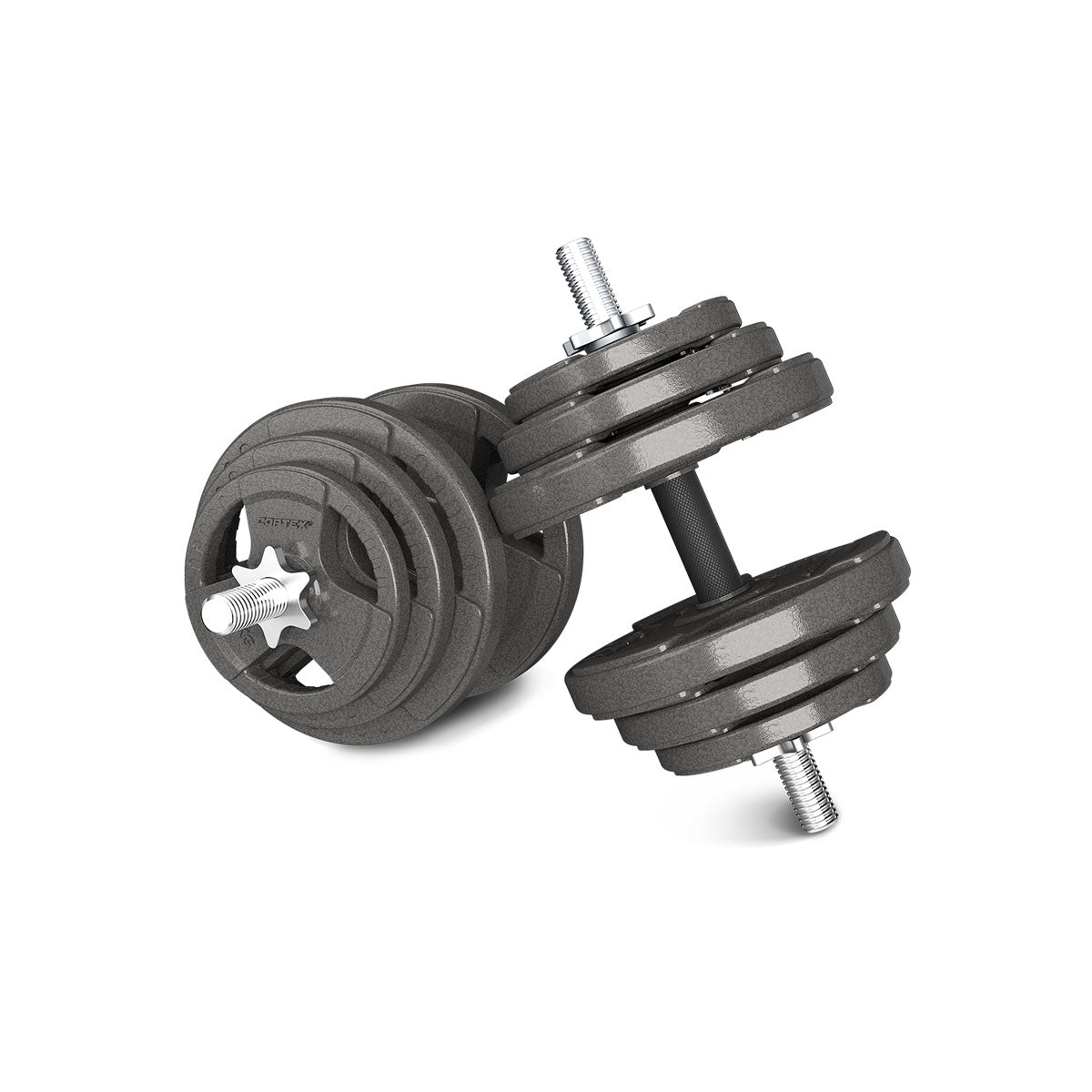 CORTEX PR-4 Foldable Squat & Power Rack + 90kg Standard Tri-Grip Weight and Barbell Package