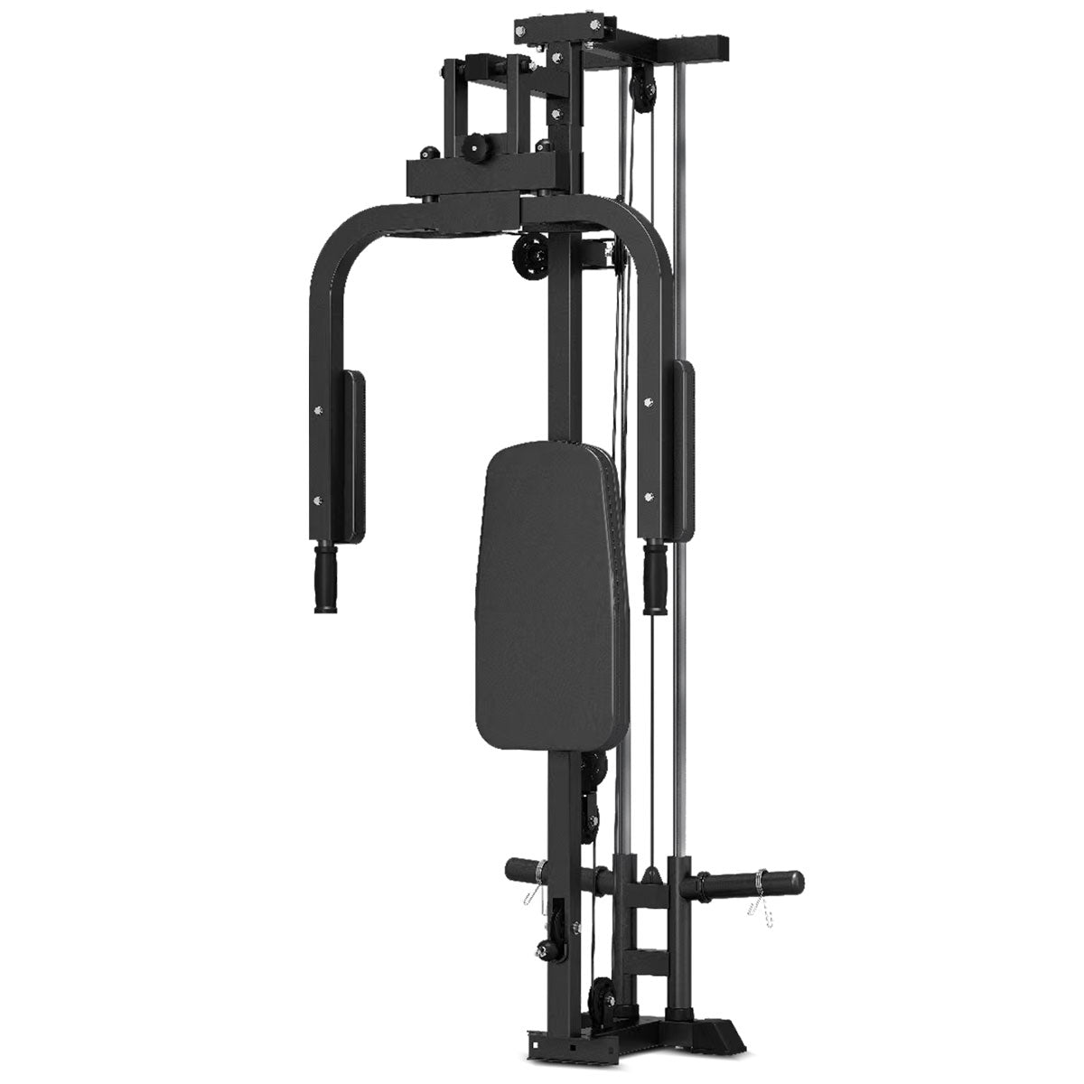 Cortex SM-25 6-In-1 Power Rack with Smith & Cable Machine + BN-9 Bench +  Ultimate Olympic Bumper Weight Plate & Barbell Package