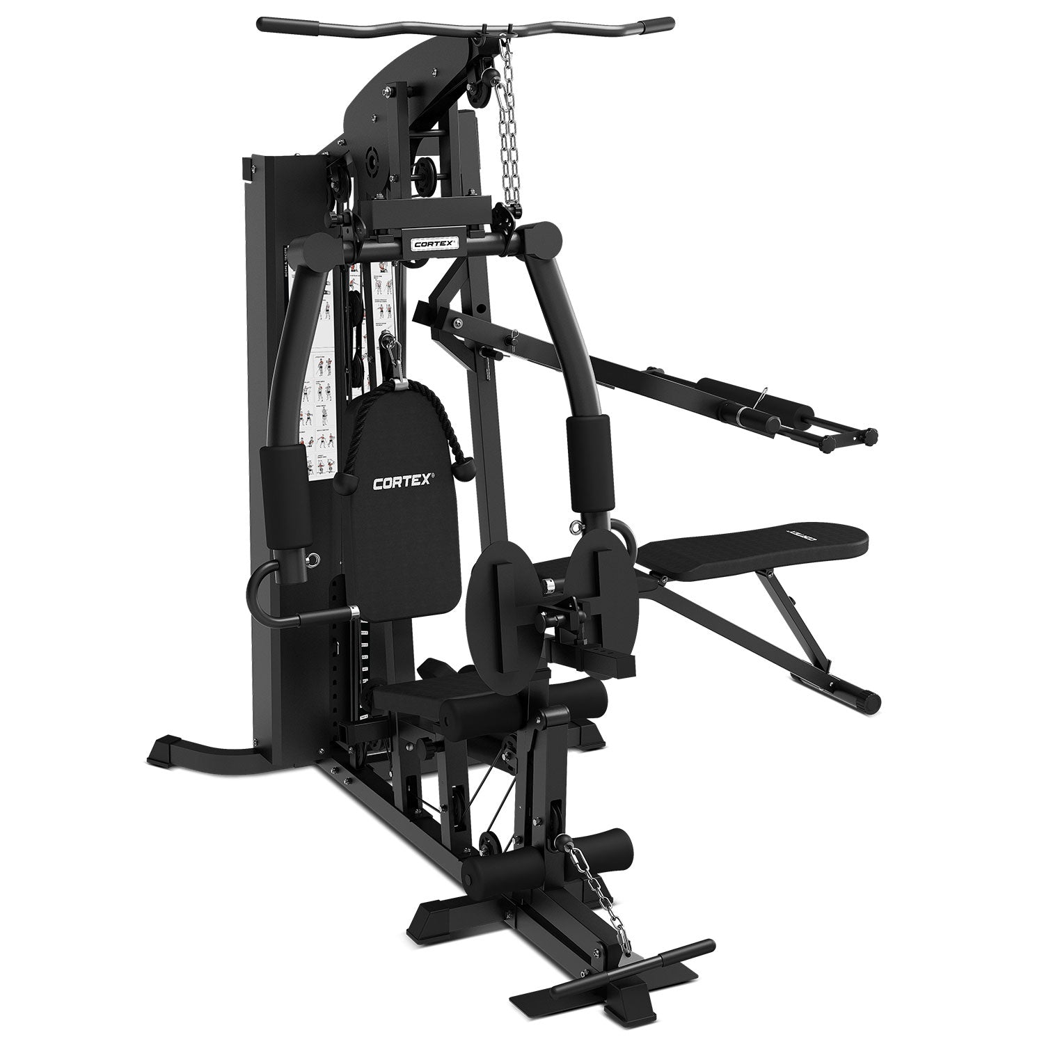 Cortex SS4 Functional Home Gym + Chest & Squat Station