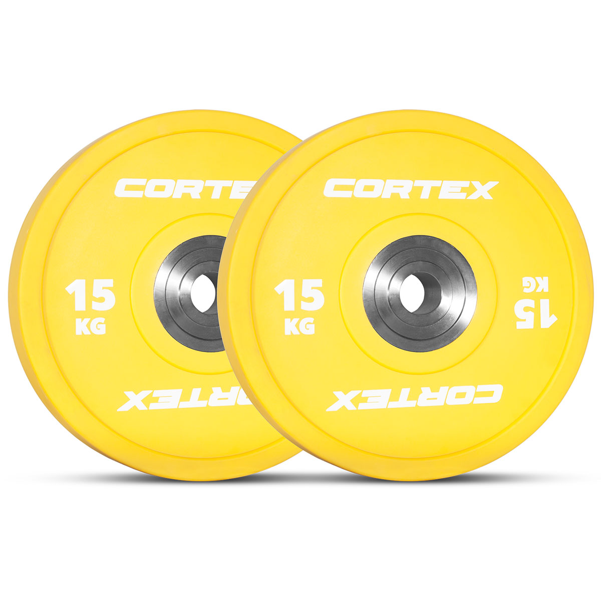 CORTEX 15kg Competition Bumper Plates (Pair)