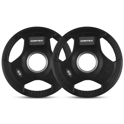 CORTEX 2.5kg Tri-Grip 50mm Olympic Plates (Pair)