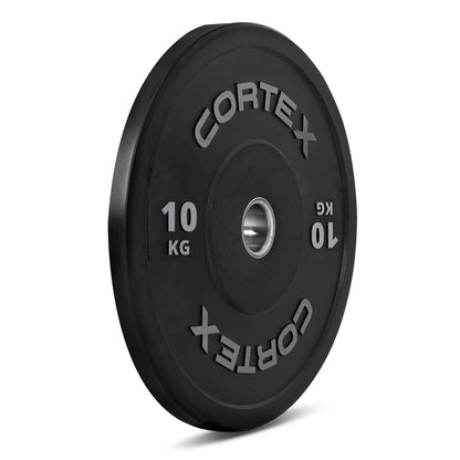 CORTEX 10kg Black Series V2 Bumper Plate (Pair)