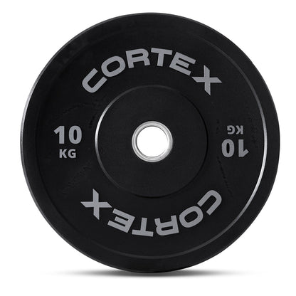 CORTEX 10kg Black Series V2 Bumper Plate (Pair)