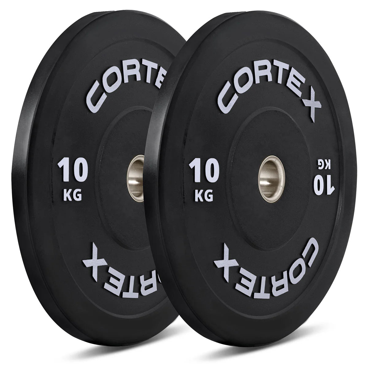 CORTEX 10kg Black Series V3 Bumper Plate (Pair)