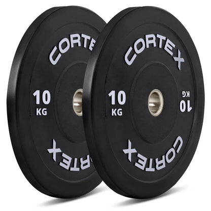 CORTEX 10kg Black Series V3 Bumper Plate (Pair)