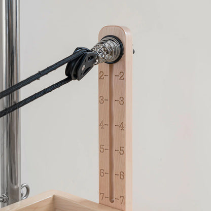 Contour Cadillac Pilates Reformer with Full Trapeze Table (Beige)