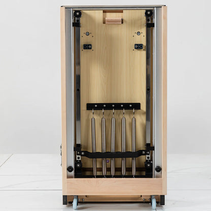 Contour Folding Wooden Pilates Reformer Machine (Espresso)