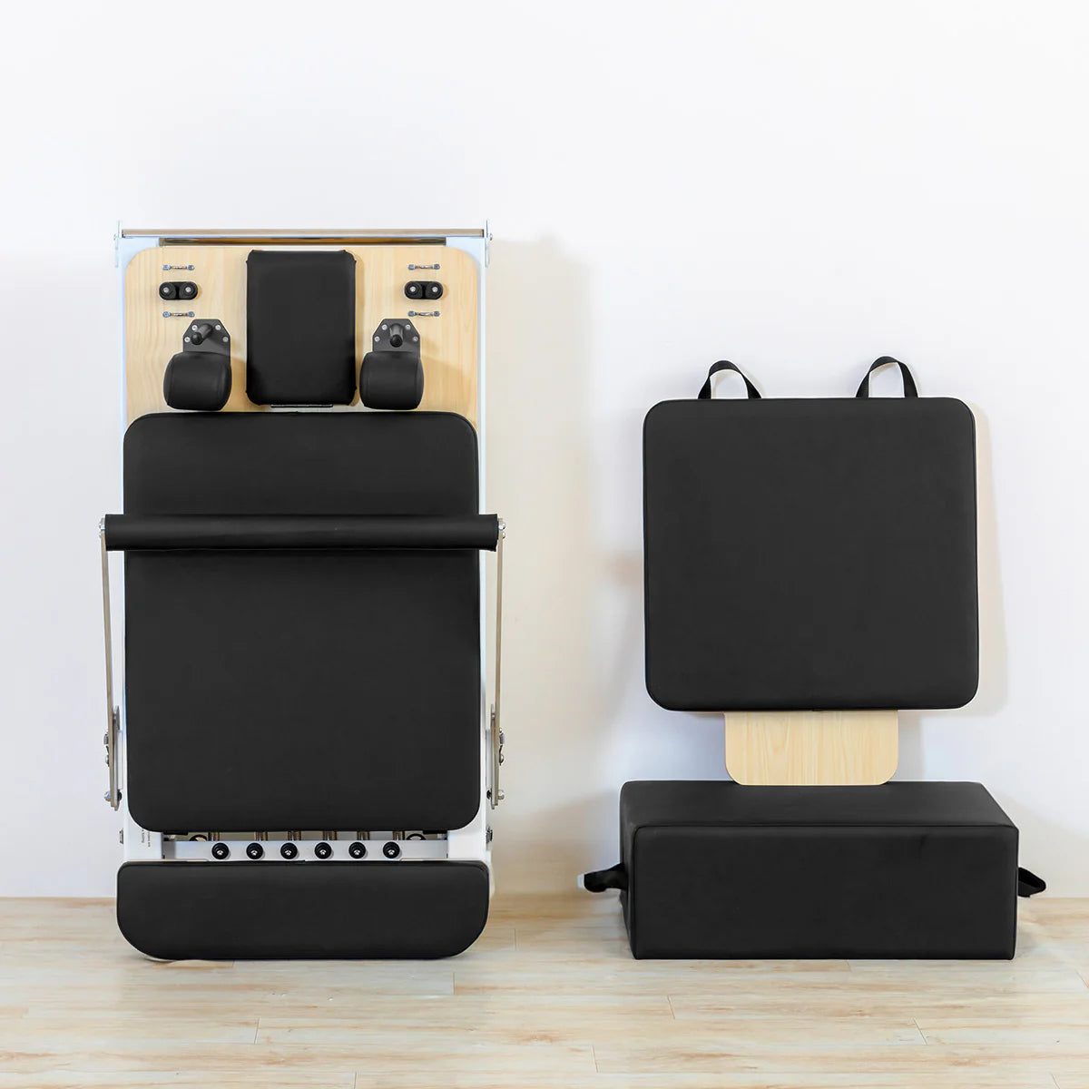 Contour Pro Folding Aluminium Pilates Reformer Machine (Black)