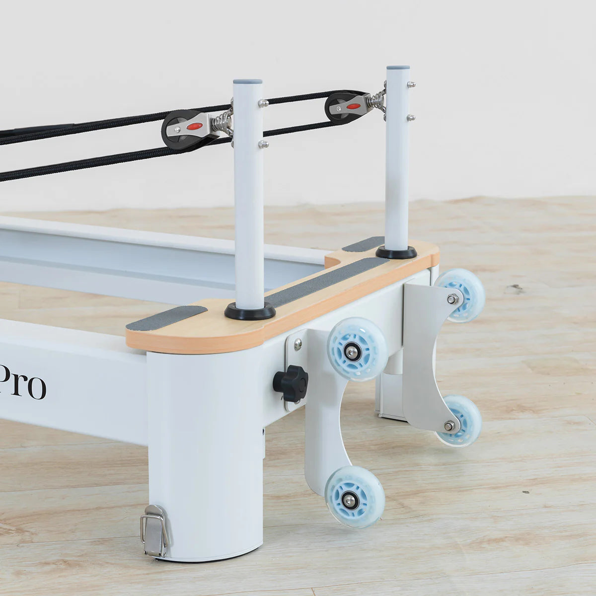 Contour Pro Folding Aluminium Pilates Reformer Machine (Black)