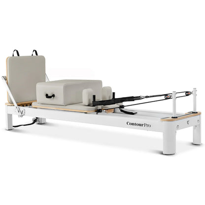 Contour Pro Aluminium Pilates Reformer Bed Set (Hepburn)