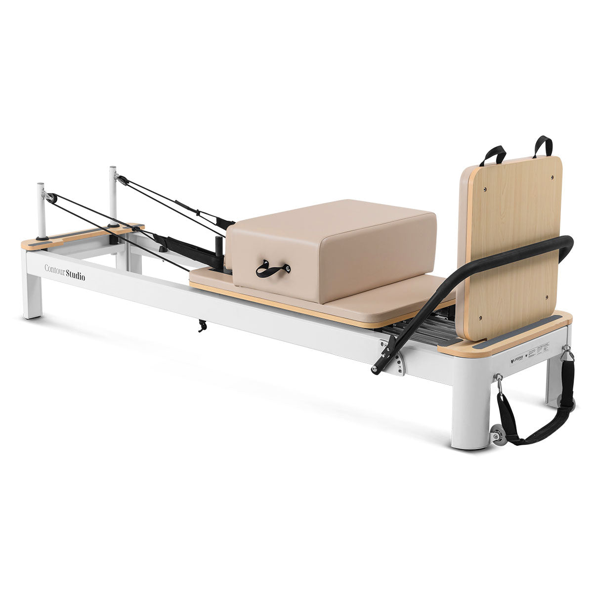 Contour Studio Commercial Pilates Reformer Machine (Beige)