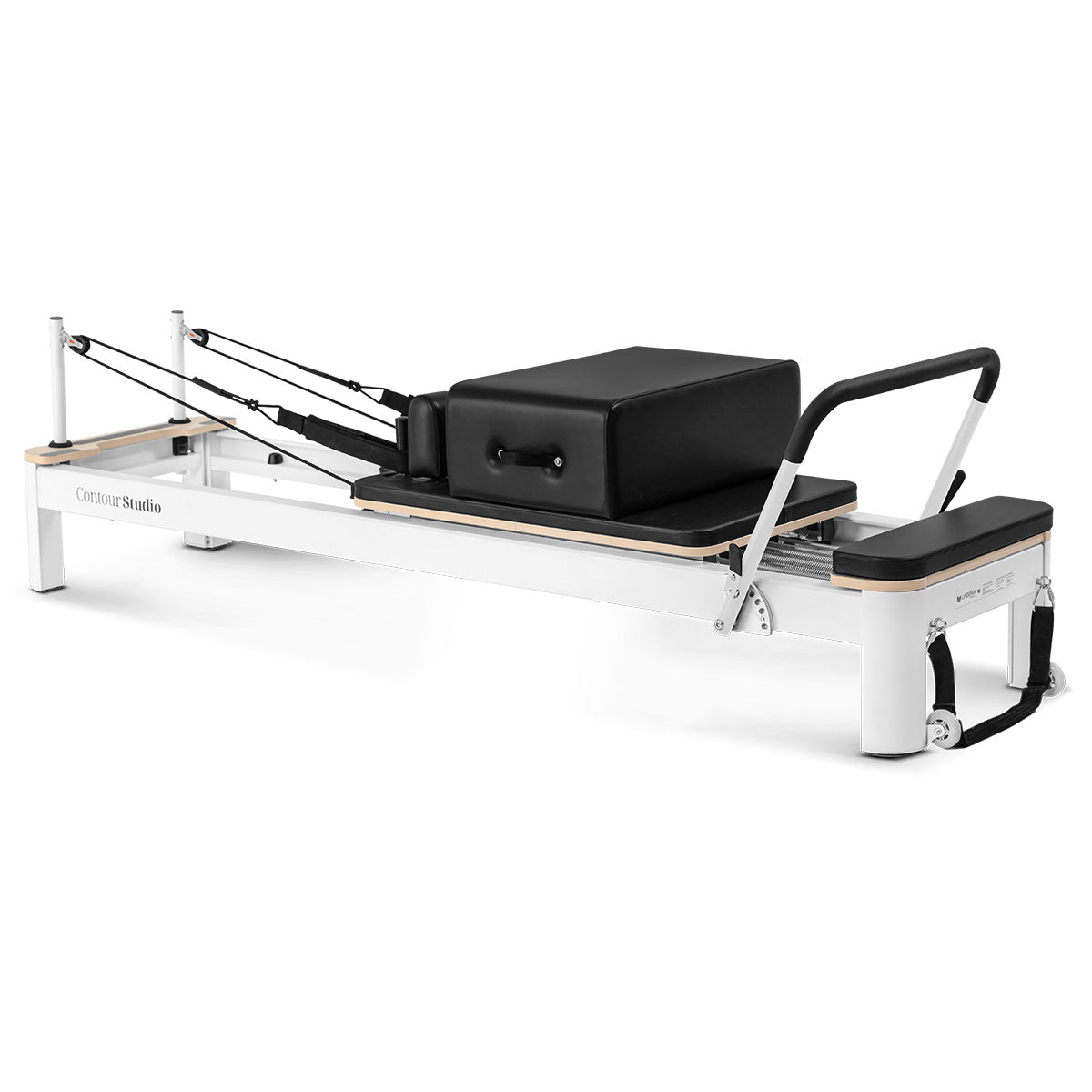 Contour Studio Commercial Pilates Reformer Machine (Black)