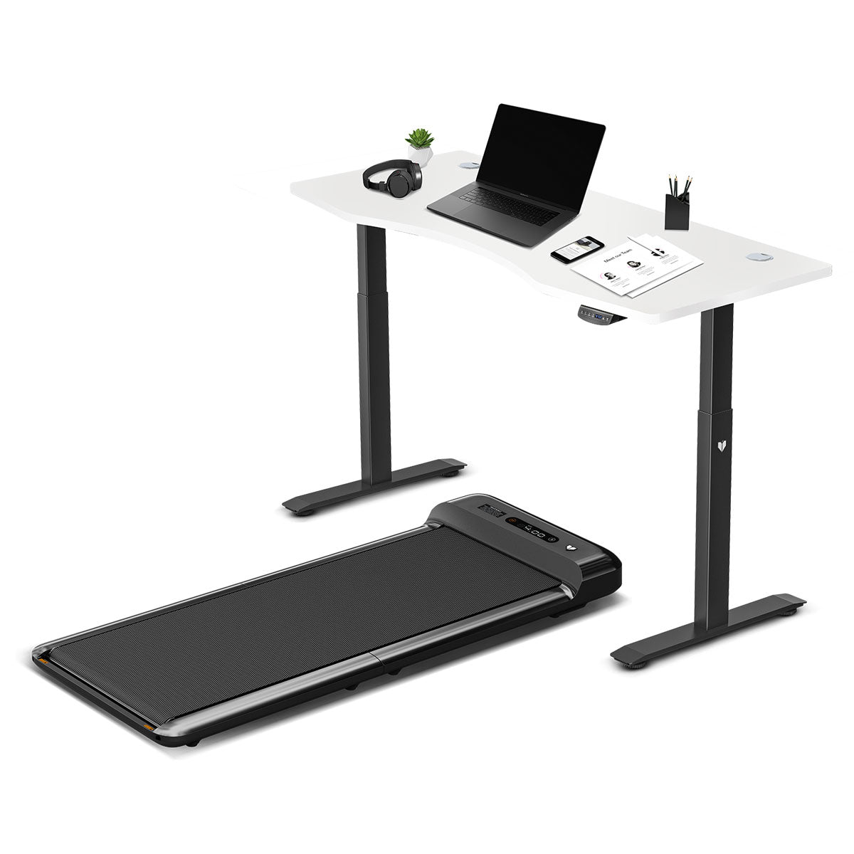 WalkingPad™ M2 Treadmill with ErgoDesk Automatic Standing Desk 1500mm