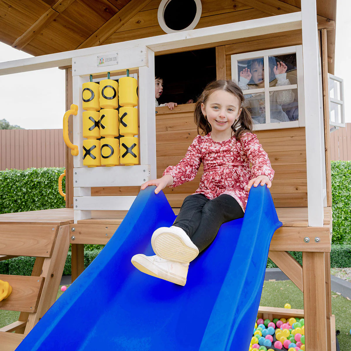 Lifespan Kids Warrigal Cubby House - Blue Slide