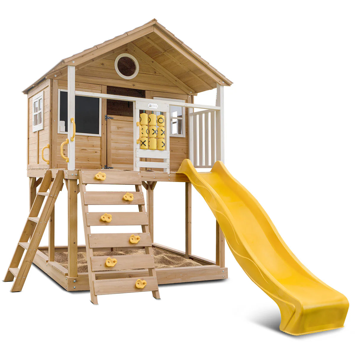 Lifespan Kids Warrigal Cubby House - Yellow Slide