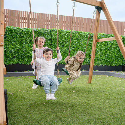 Lifespan Kids Greenvale Play Centre with 1.8m Green Slide
