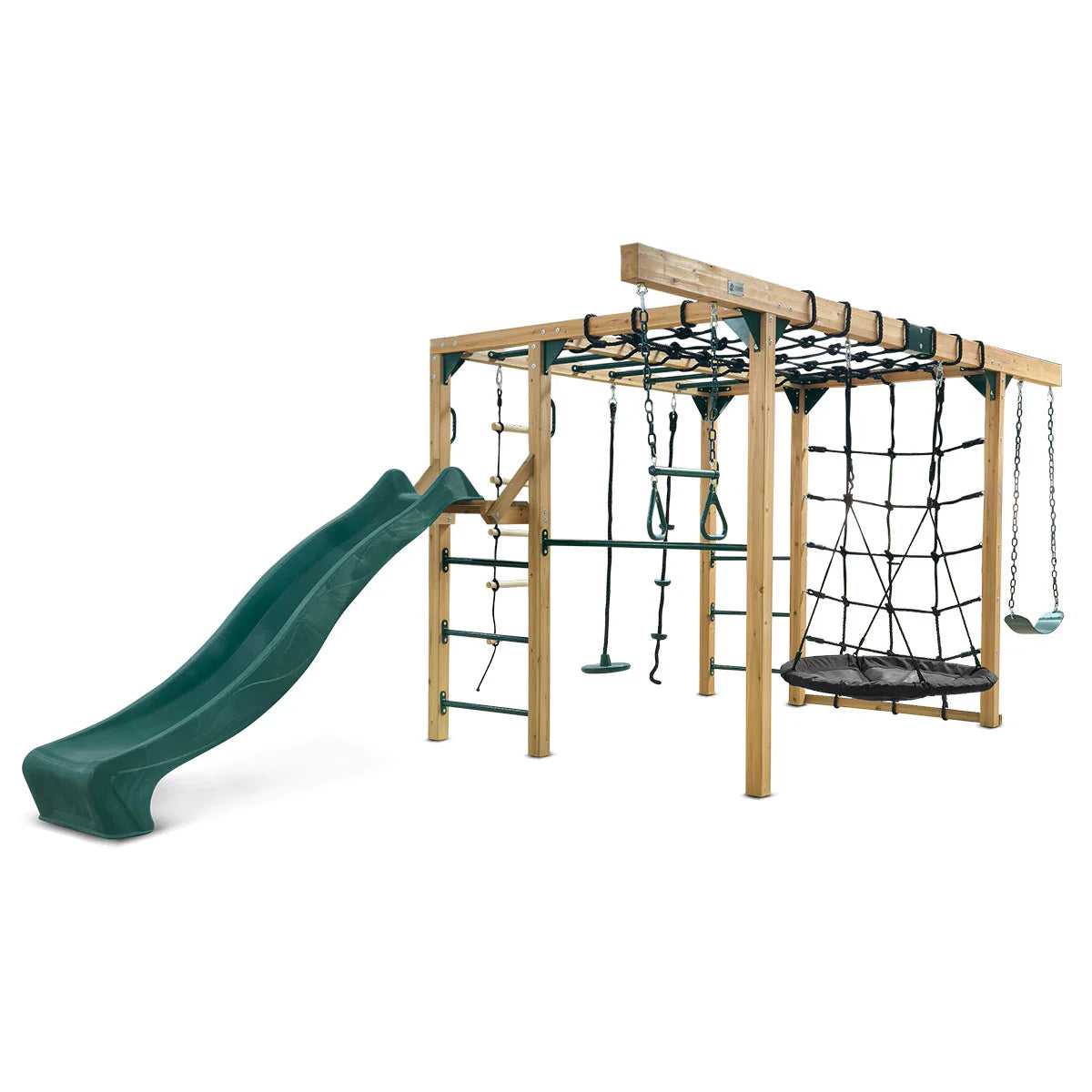 Lifespan Kids Orangutan Climbing Cube Jungle Gym Play Centre + Green Slide