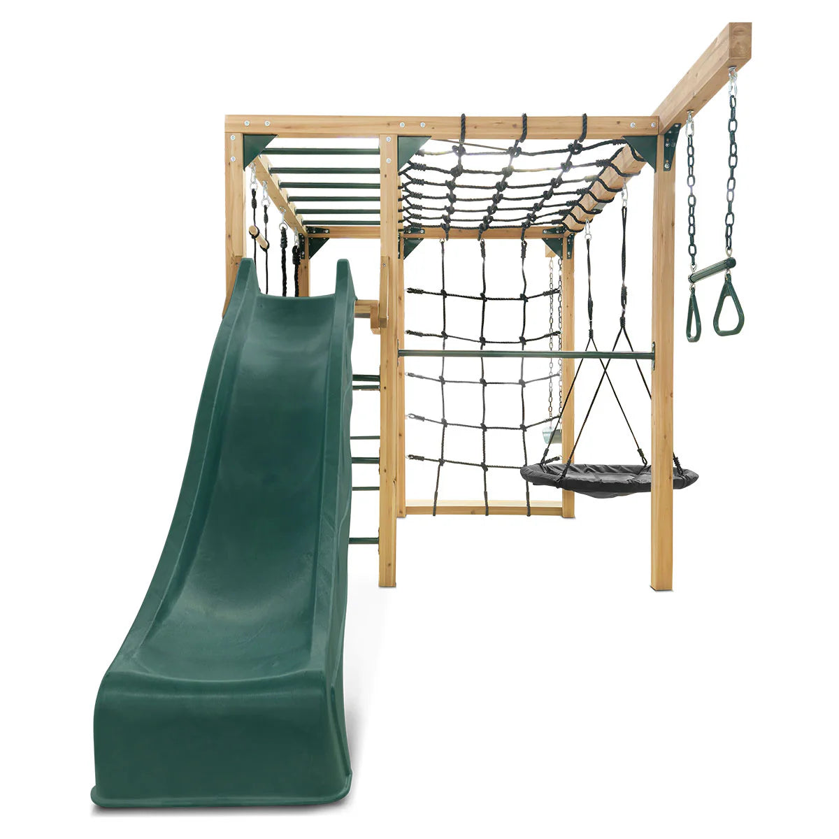 Lifespan Kids Orangutan Climbing Cube Jungle Gym Play Centre + Green Slide
