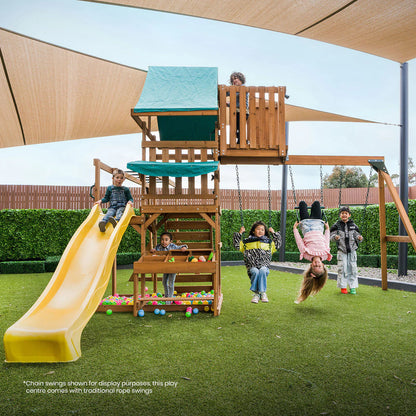 Lifespan Kids Walton Play Centre Set with 2.2m Yellow Slide