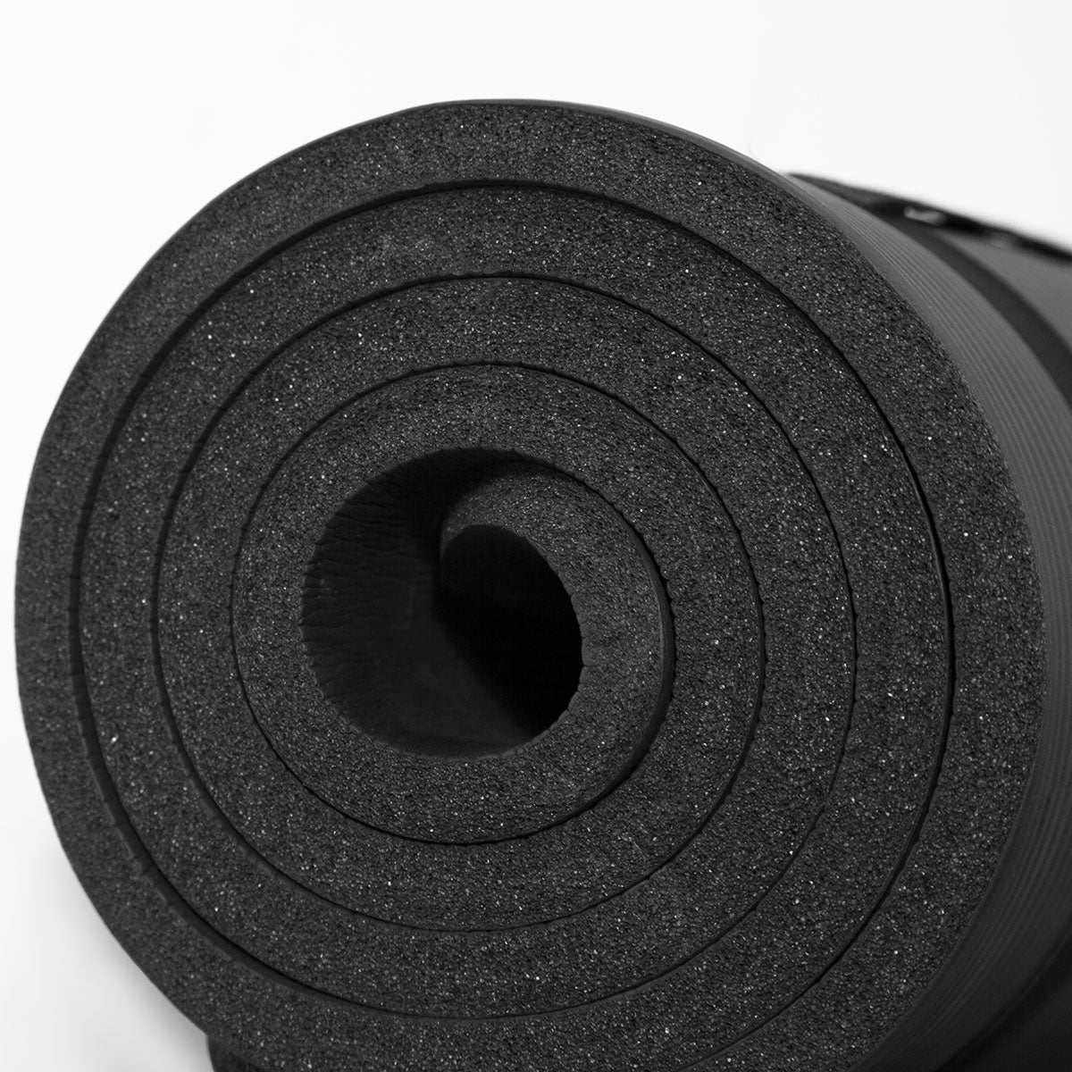 Lifespan Fitness Exercise Mat Black 15mm