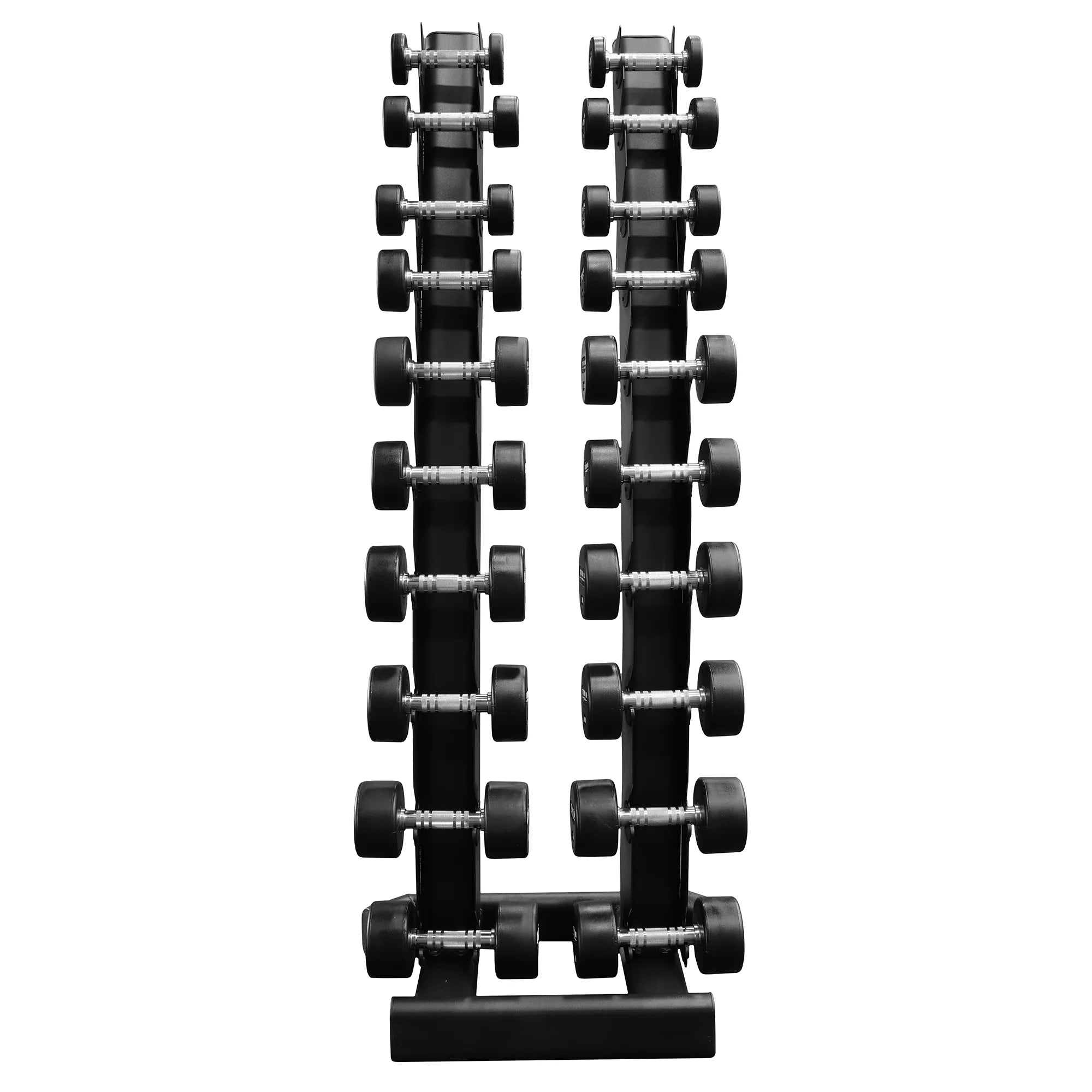 Titanium USA 1kg-10kg Pro Style Dumbbells with Rack Package