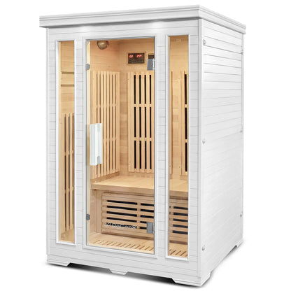 ReGen8 Duo Indoor - 2 Person Infrared Sauna (White)