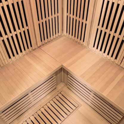 Regen8 Quadro Corner - 4 Person Infrared Sauna