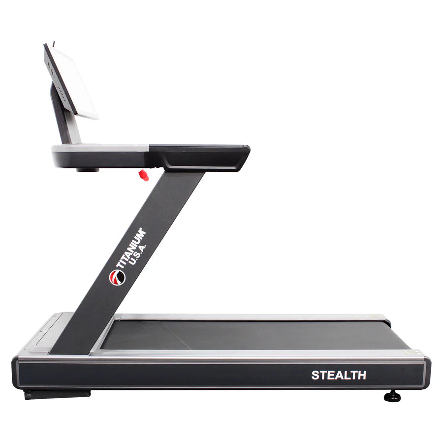 Titanium USA Stealth Treadmill with Smart Console.