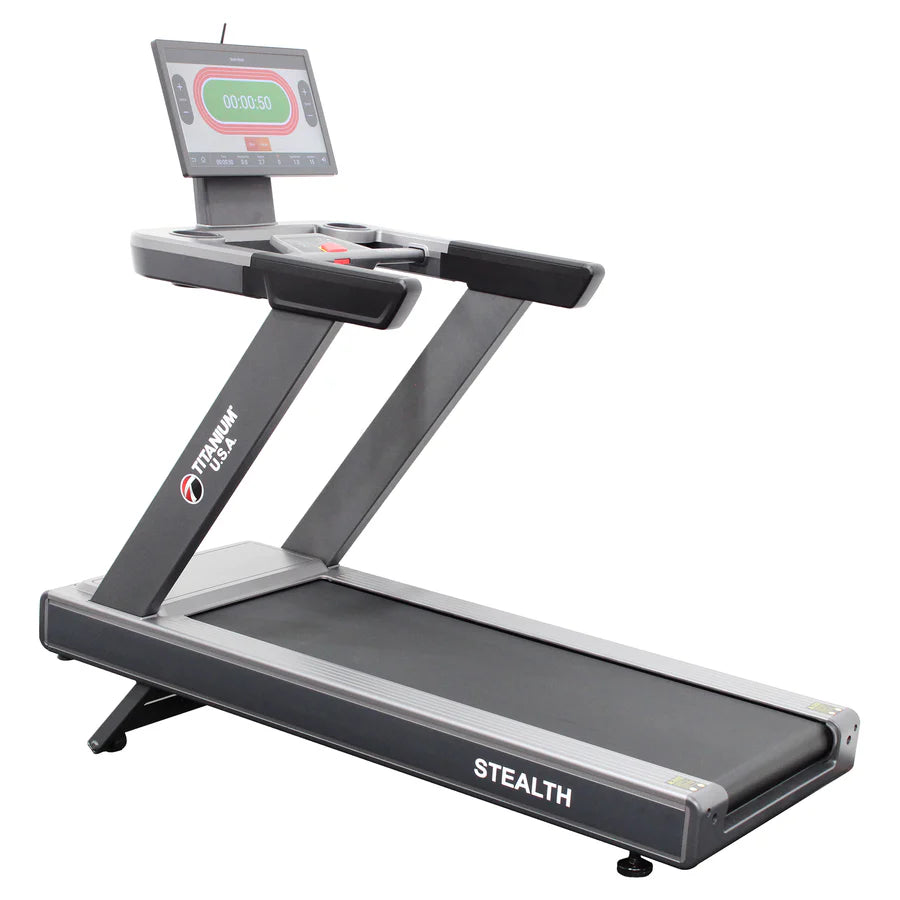 Titanium USA Stealth Treadmill with Smart Console.