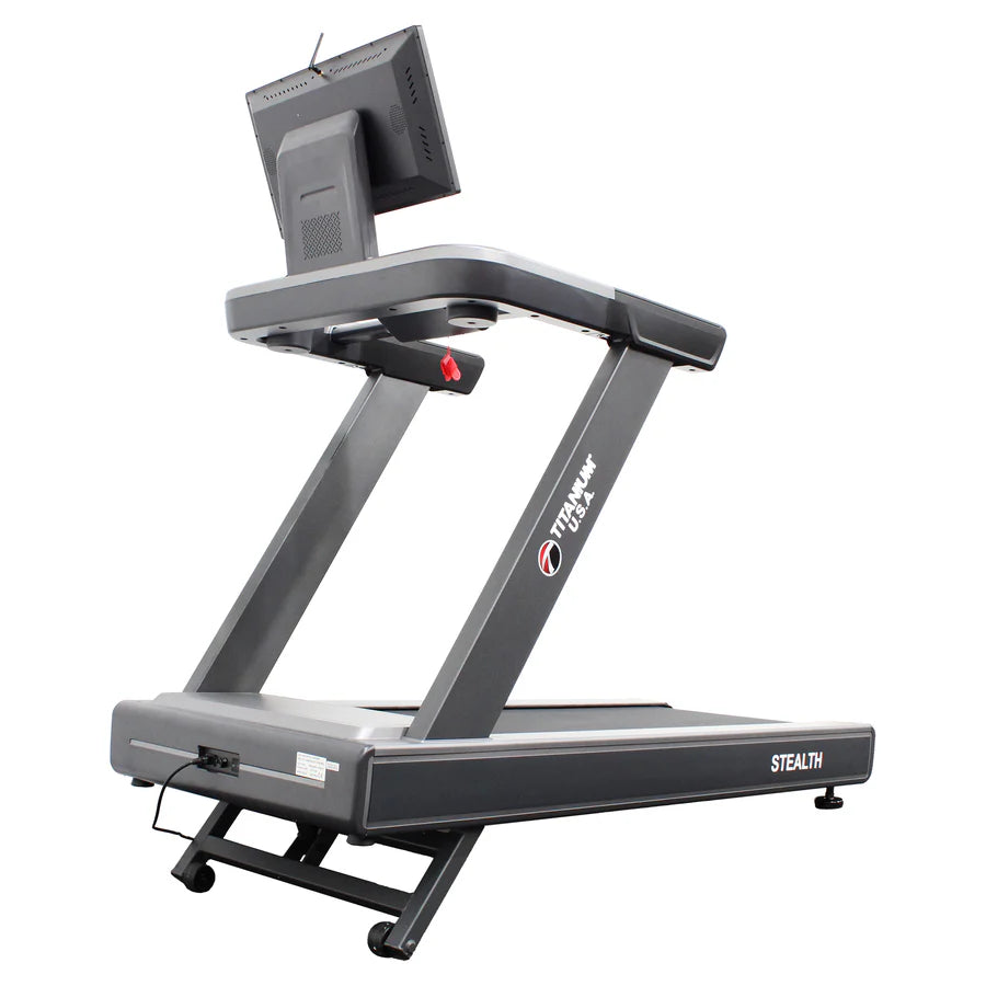 Titanium USA Stealth Treadmill with Smart Console.