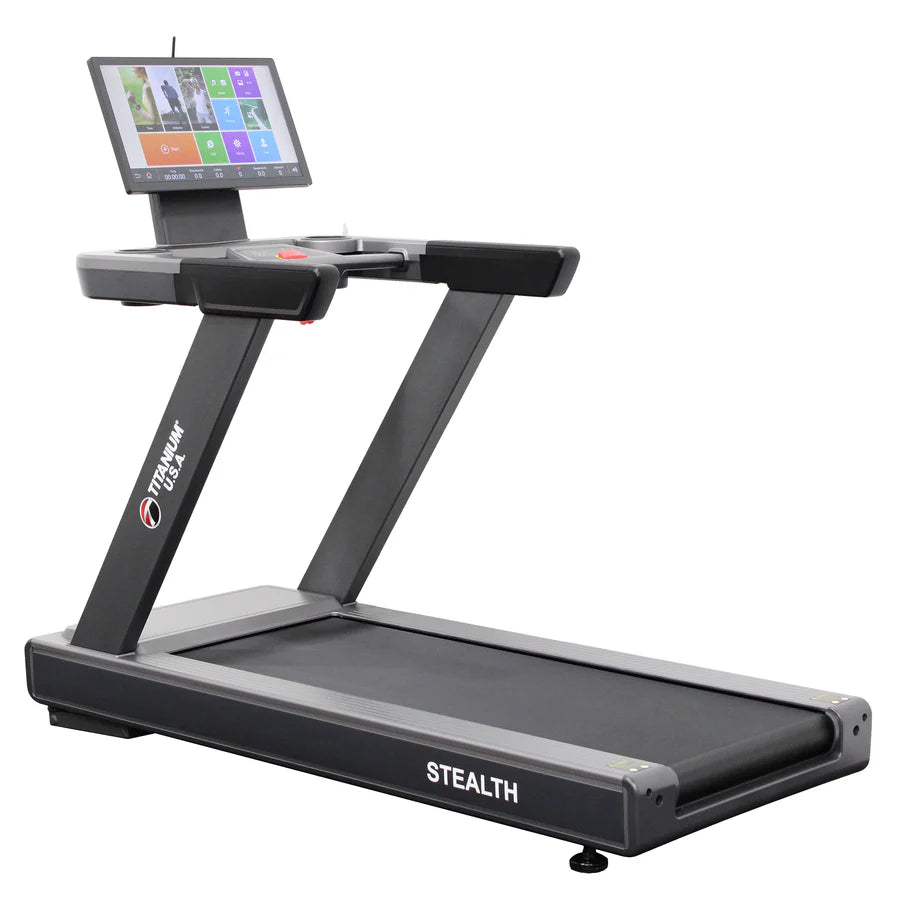 Titanium USA Stealth Treadmill with Smart Console.