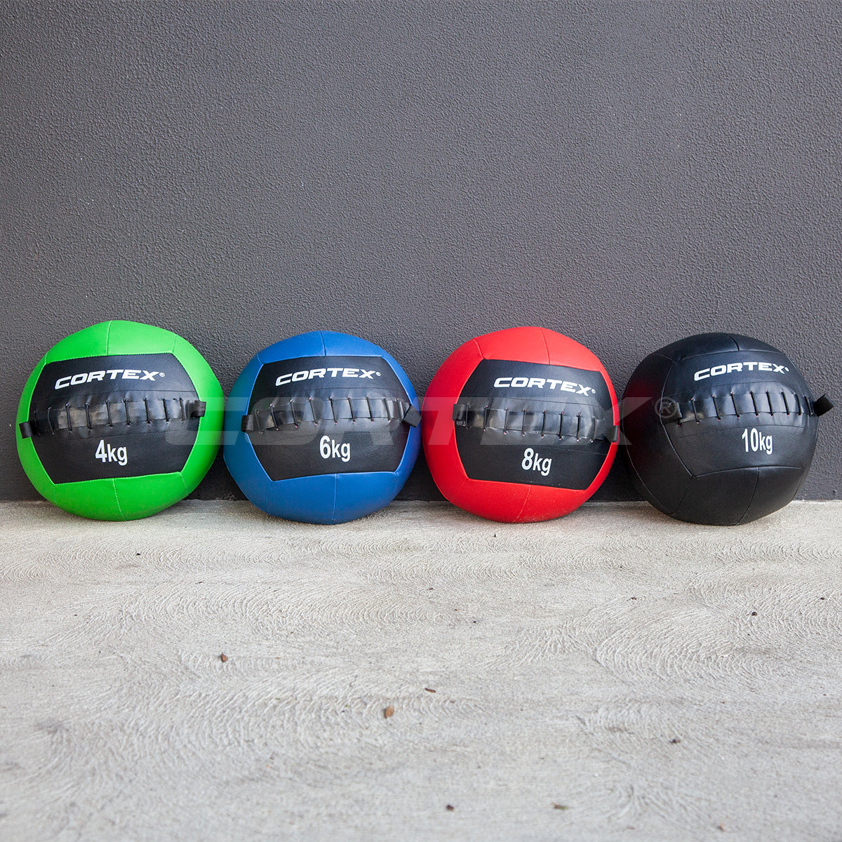 CORTEX Wall Ball Complete Set 4kg to 10kg