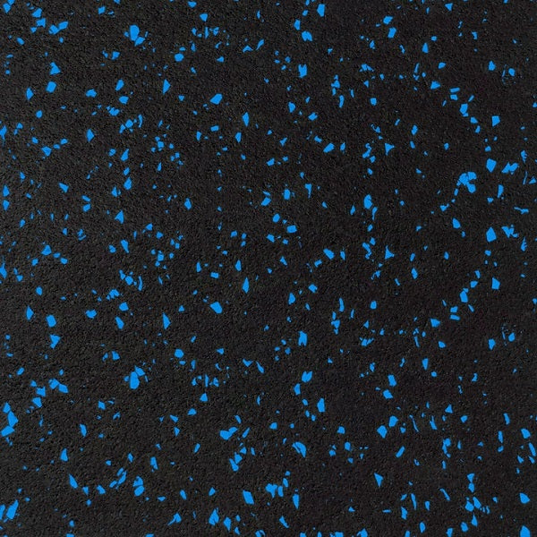 PREMIUM GRADE BLUE FLECK EPDM 1M X 1M GYM FLOORING