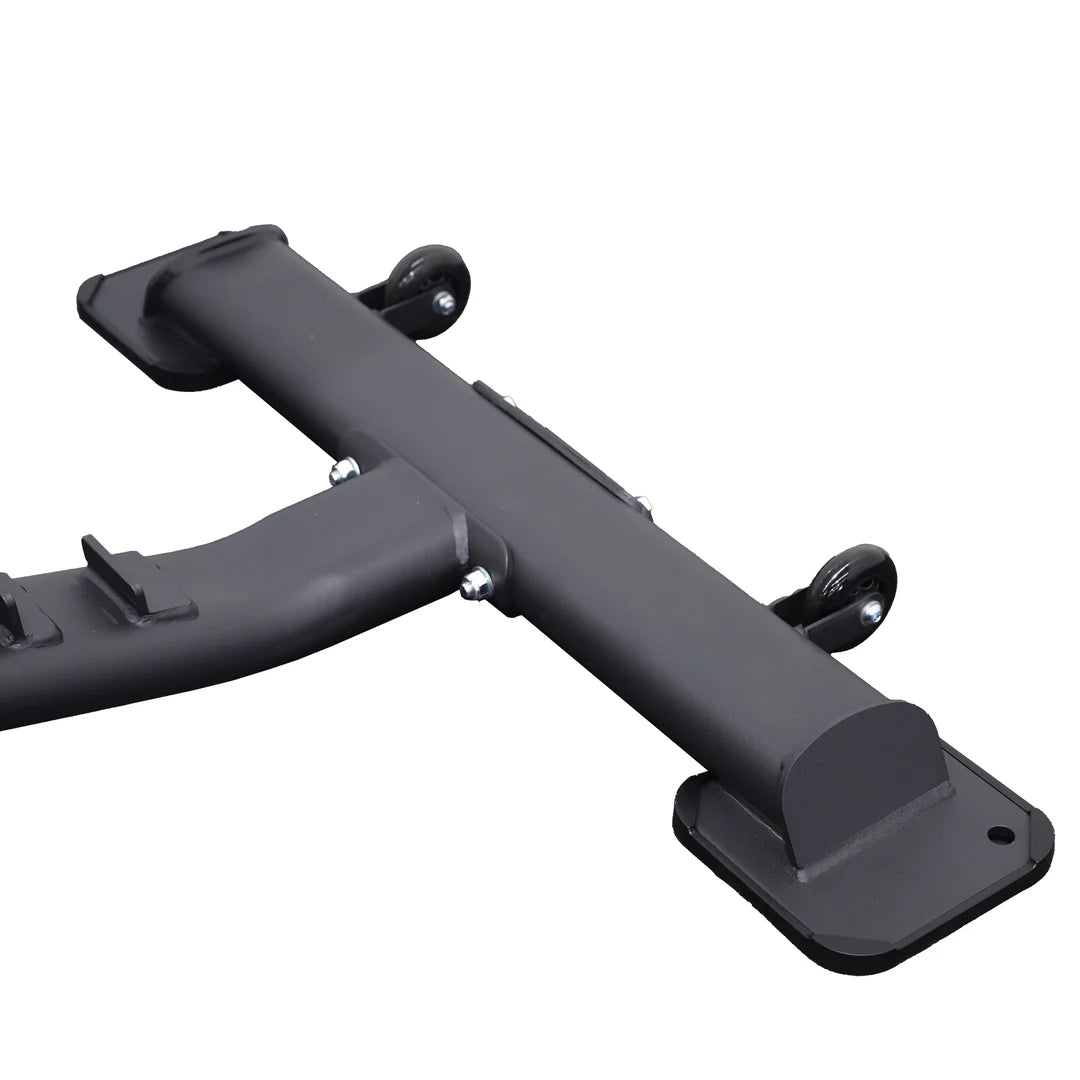 Commercial Flat Incline Decline Bench with Wheels
