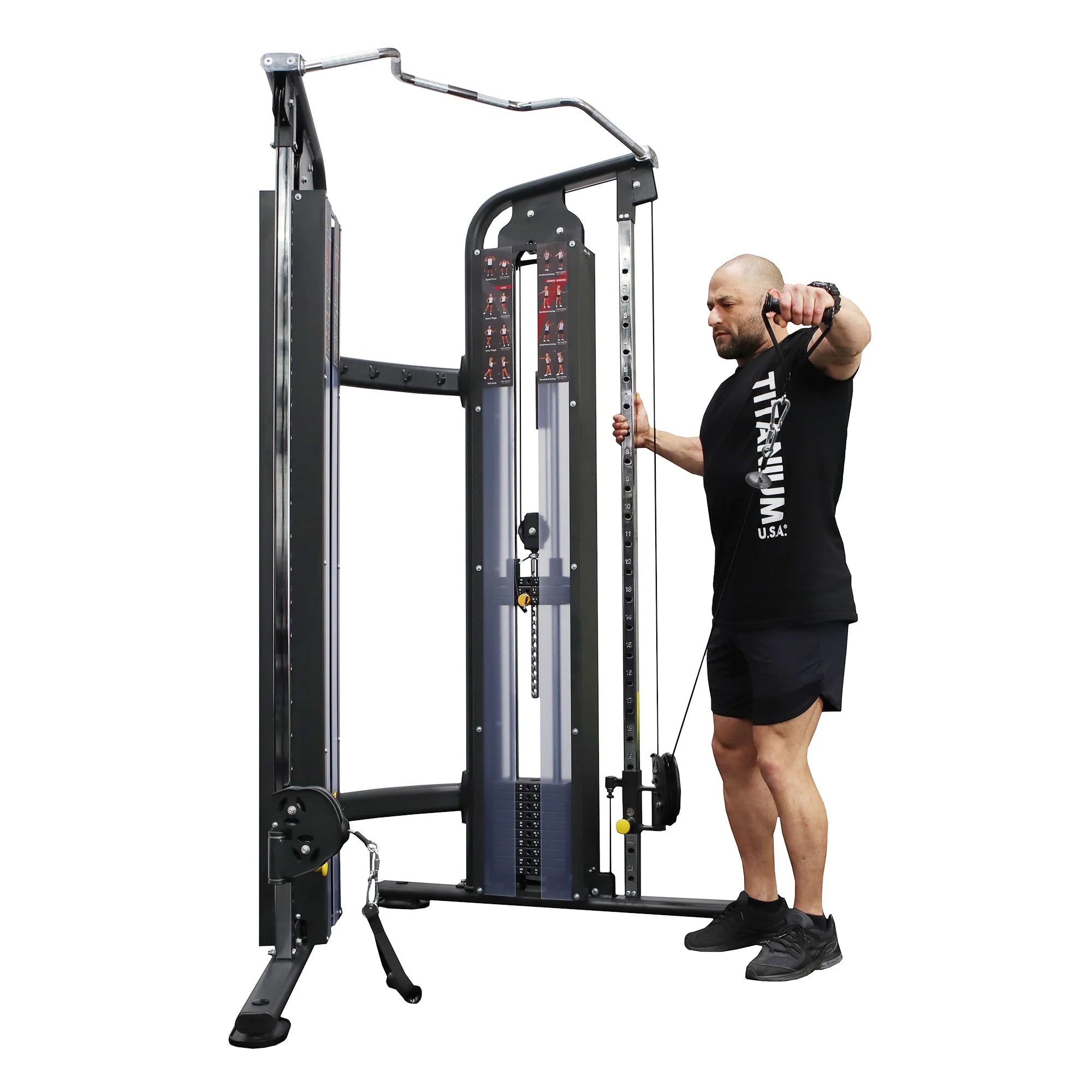 Titanium USA Harvard Dual Series Leg Extension Leg Curl Machine