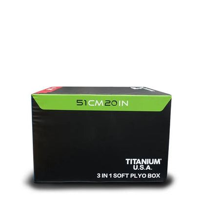 Titanium USA 3 way Foam Plyometric Box