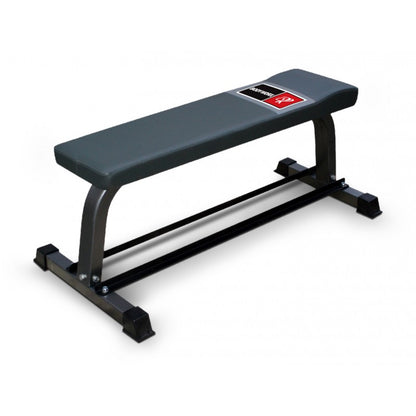 Bodyworx C302FB Flat Bench with Dumbbell Rack - Manic Fitness